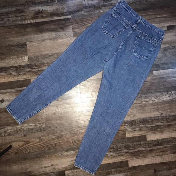 Vtg 80s RARE Star Cody High Waist Straight Leg Grunge Goth Mom Denim Jeans - Picture 7 of 13